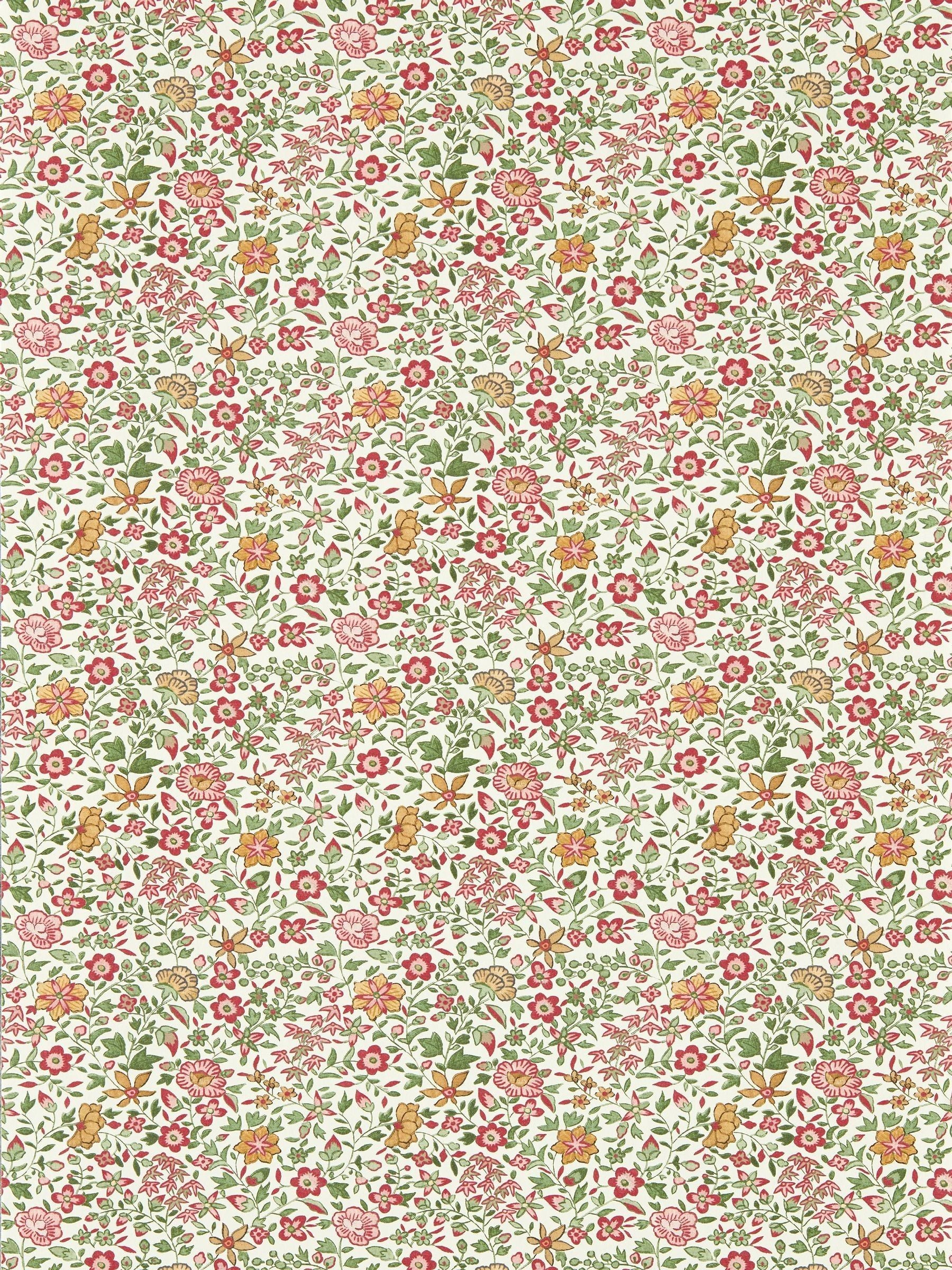 Clarke and Clarke Cobalt Gamthi Indira 10m Wallpaper