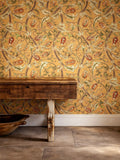 Morris & Co WoadThyme Scrolling Tulip Unfinished Works Wallpaper 10M