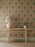 Morris & Co IndigoThyme Iris & Rose Unfinished Works 10M Wallpaper