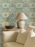Morris & Co SageForest Daisy & Oak Unfinished Works Wallpaper (10M)