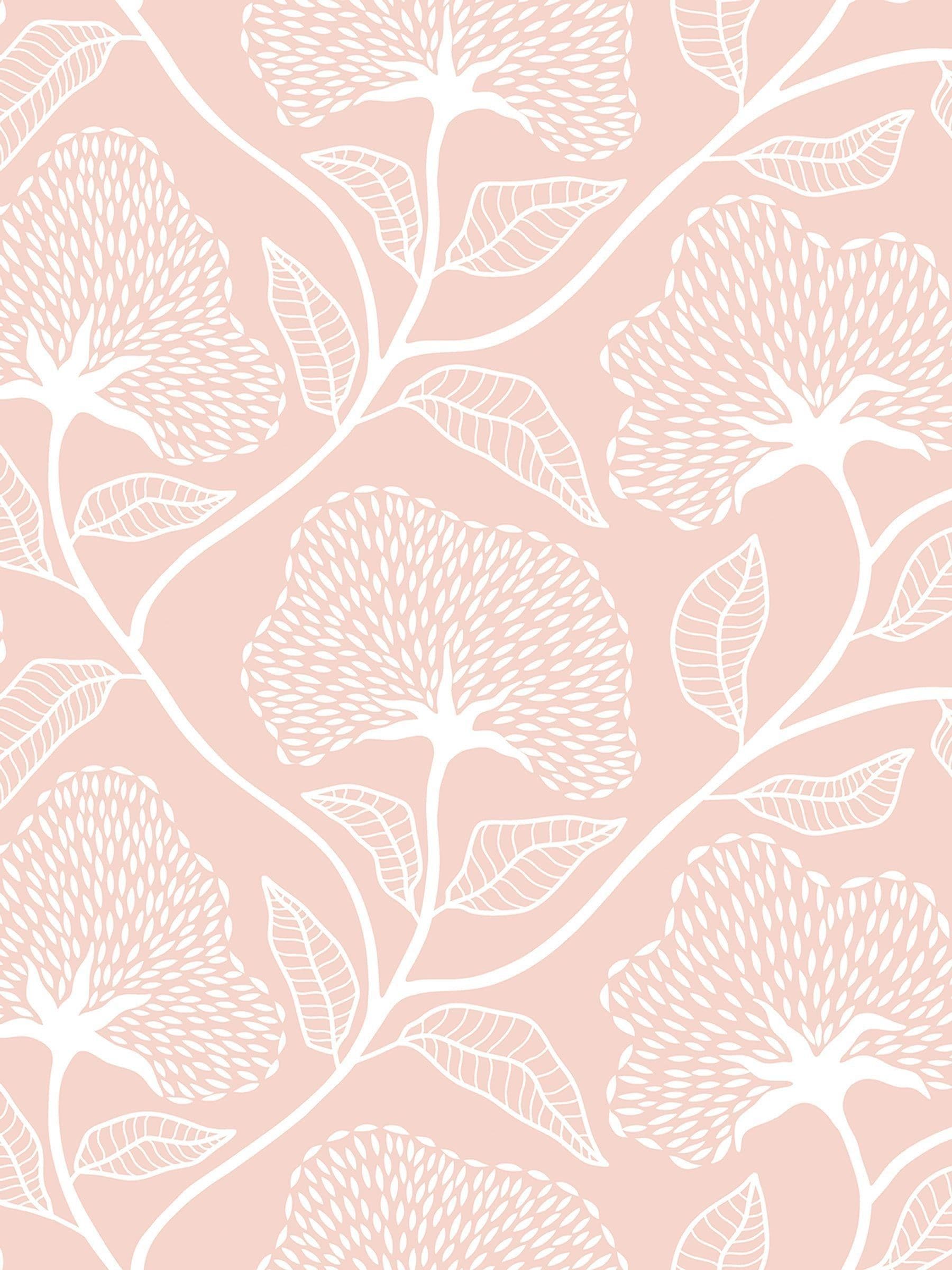 Hoopla Walls Rose Blush wallpaper 10M, imported from the UK