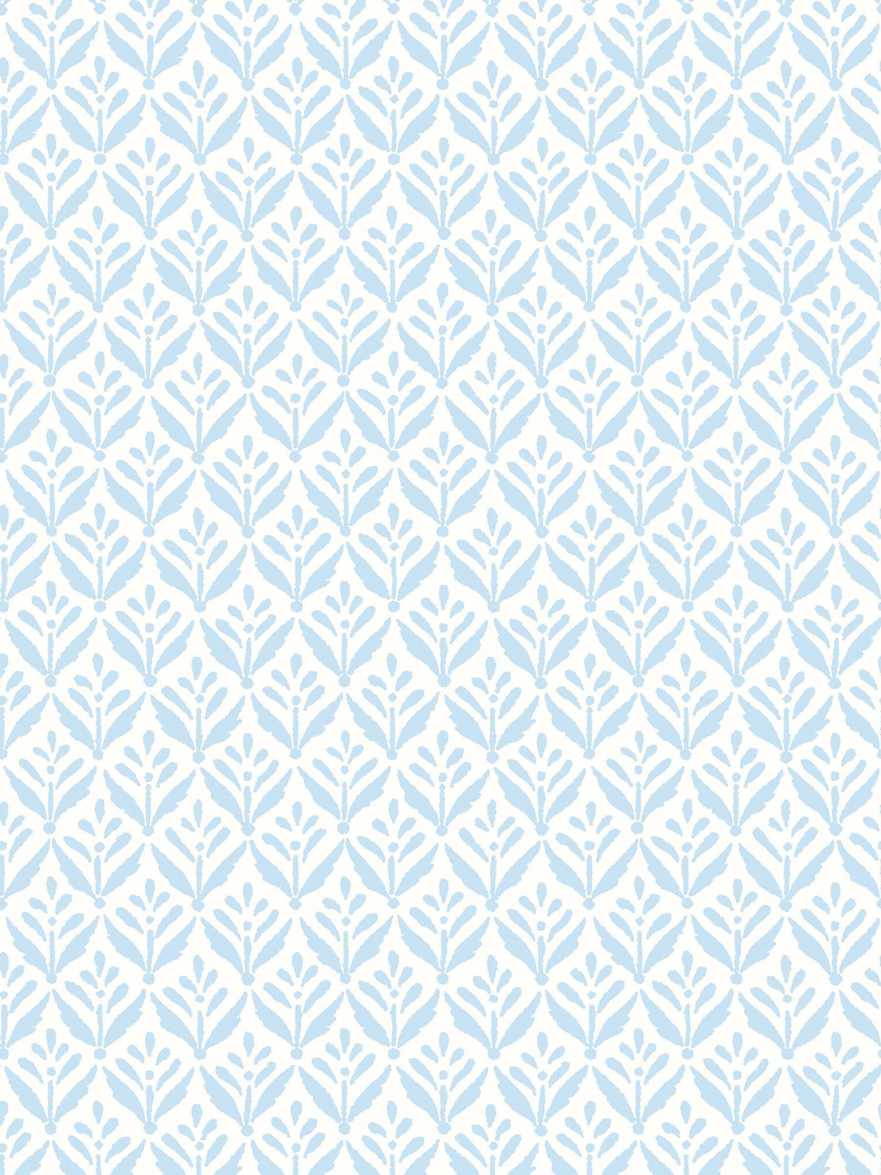 Hoopla Walls Sky Mini Leaf wallpaper 10m x 50cm, imported from the UK