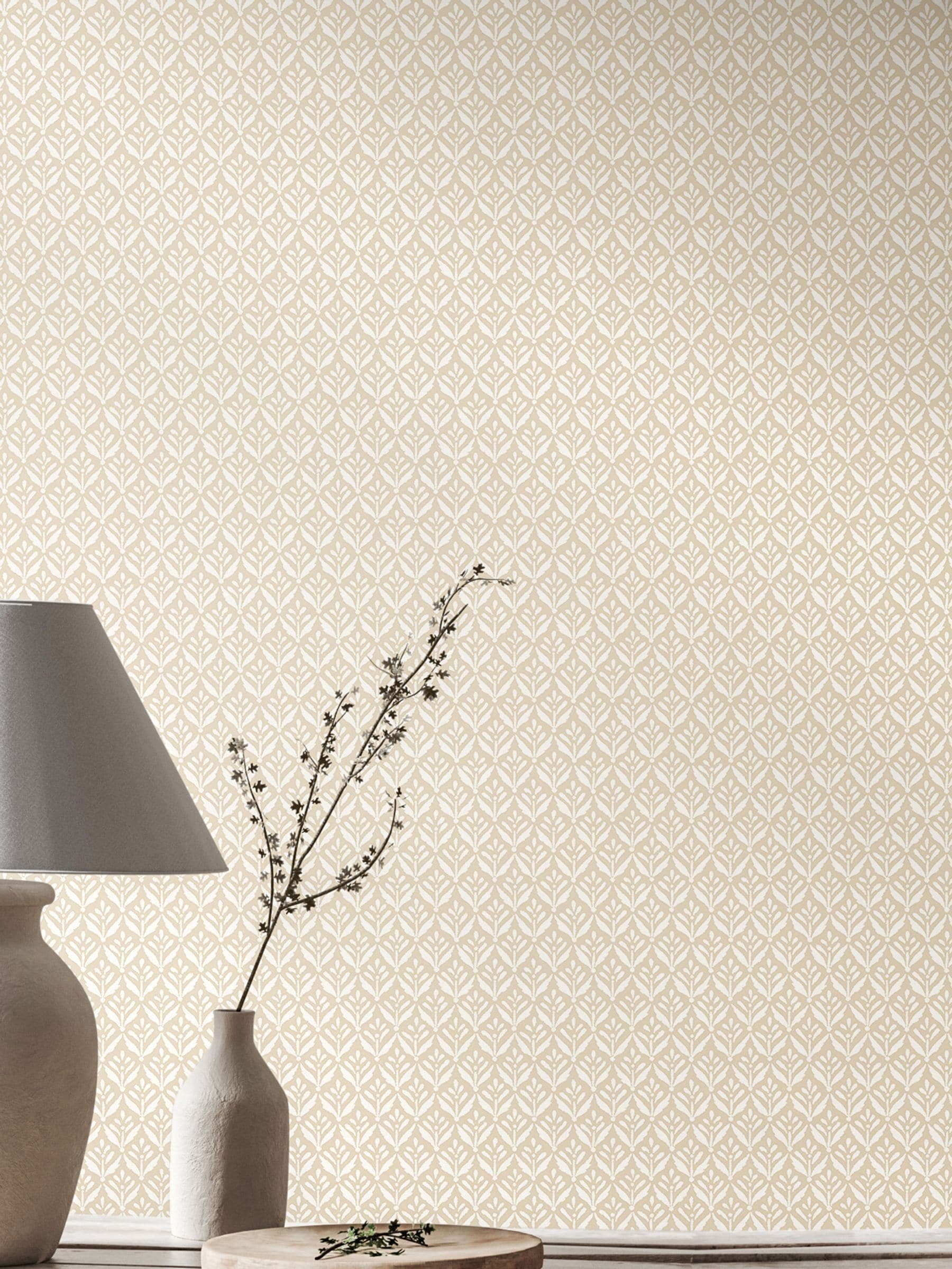 Hoopla Walls Sky Mini Leaf Sky Wallpaper 10m x 50cm