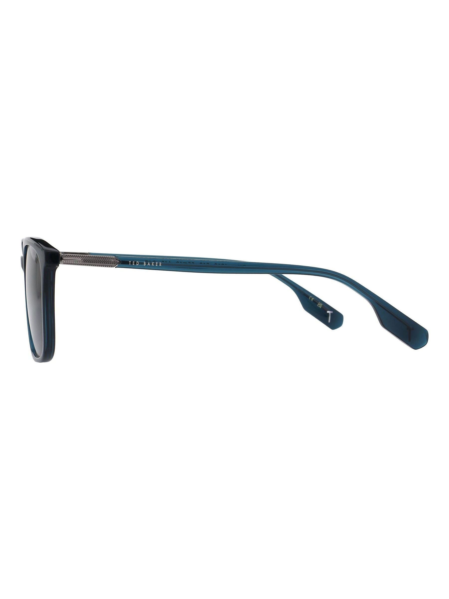 Ted Baker Blue Filip 1816 crystal teal sunglasses, UK version