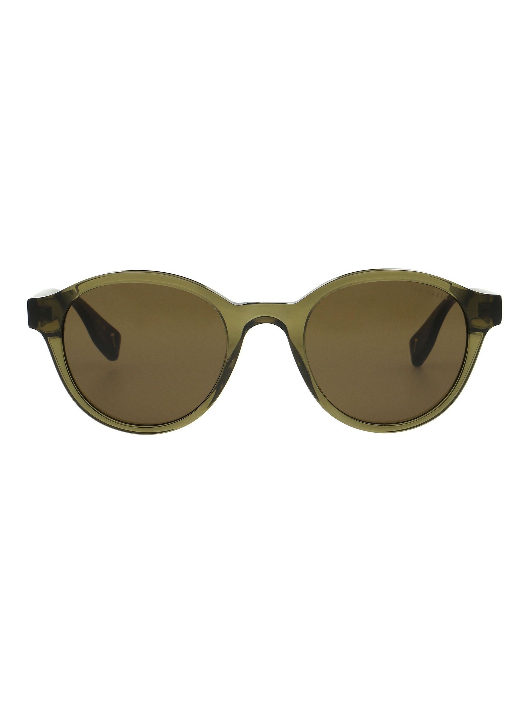 Ted Baker Green Eddie 1800 sunglasses black frame grey lenses - British product