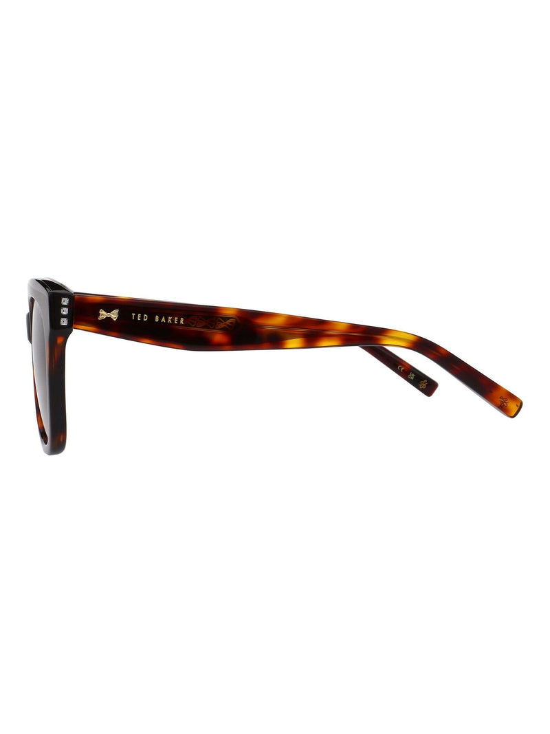 Ted Baker brown/red tortoiseshell Ariela 1808 sunglasses (British brand)