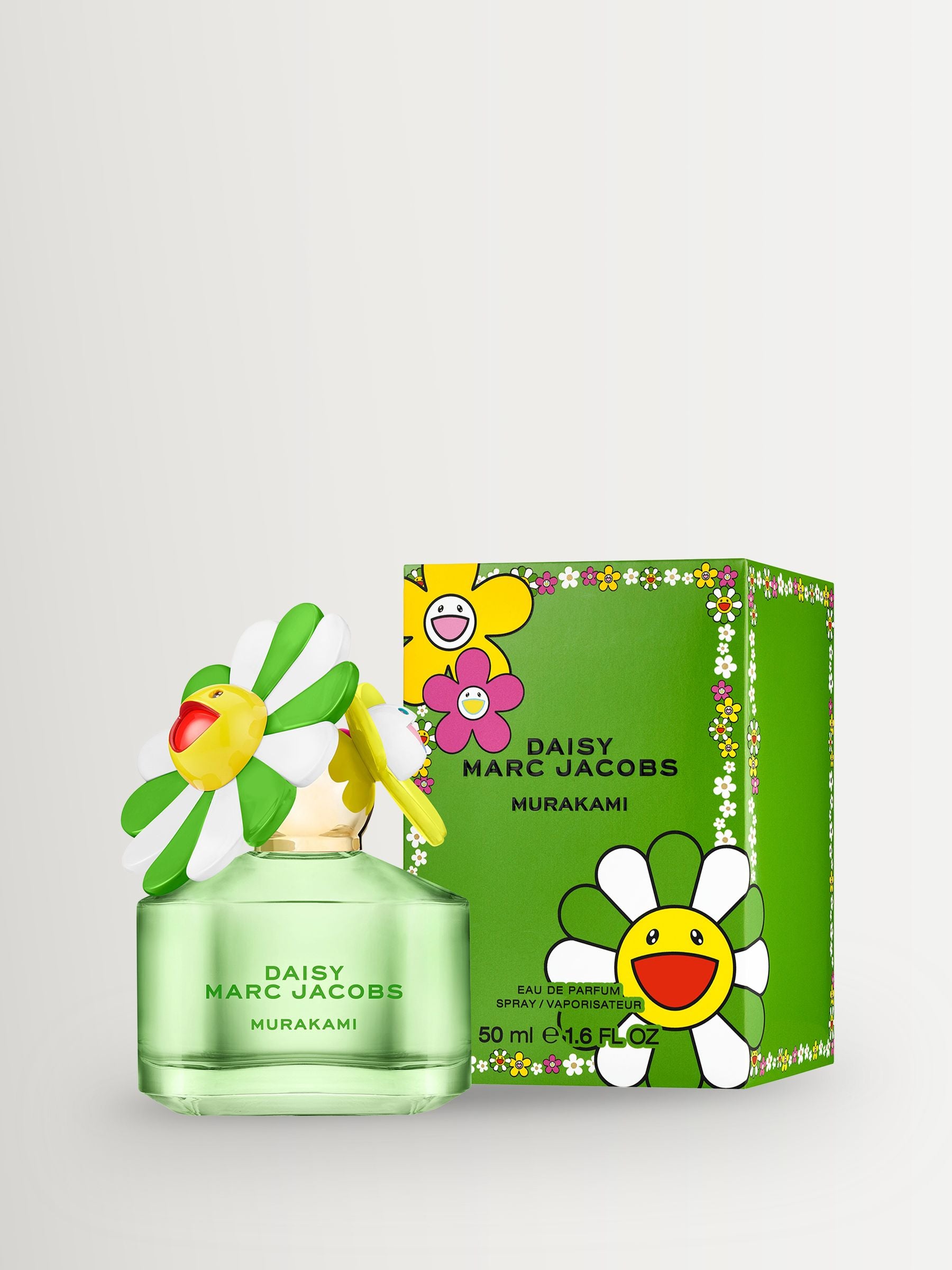 Marc Jacobs Daisy Murakami Green limited edition perfume 50ml, UK version