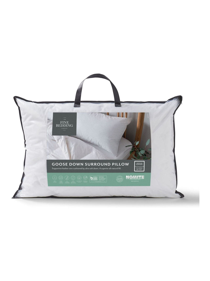 FBC goose down surround pillow standard size - British product