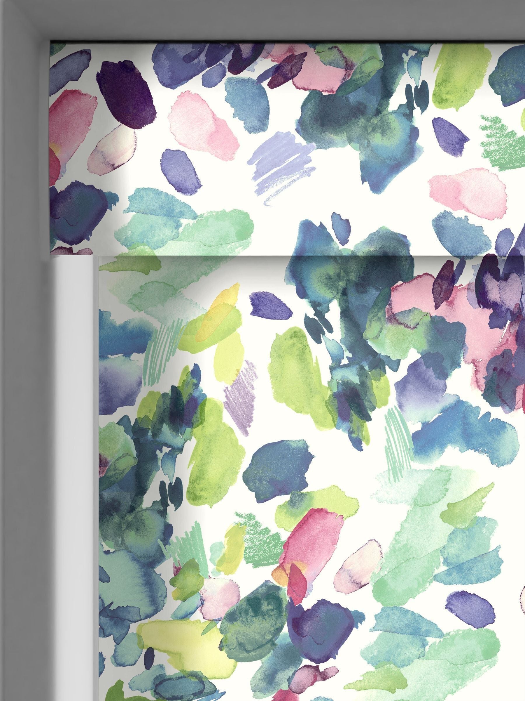 Bluebellgray Spring Palette roller blind in green, imported from the UK