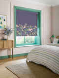 Bluebellgray Midnight Berneray roller blind 810x3000mm, UK version