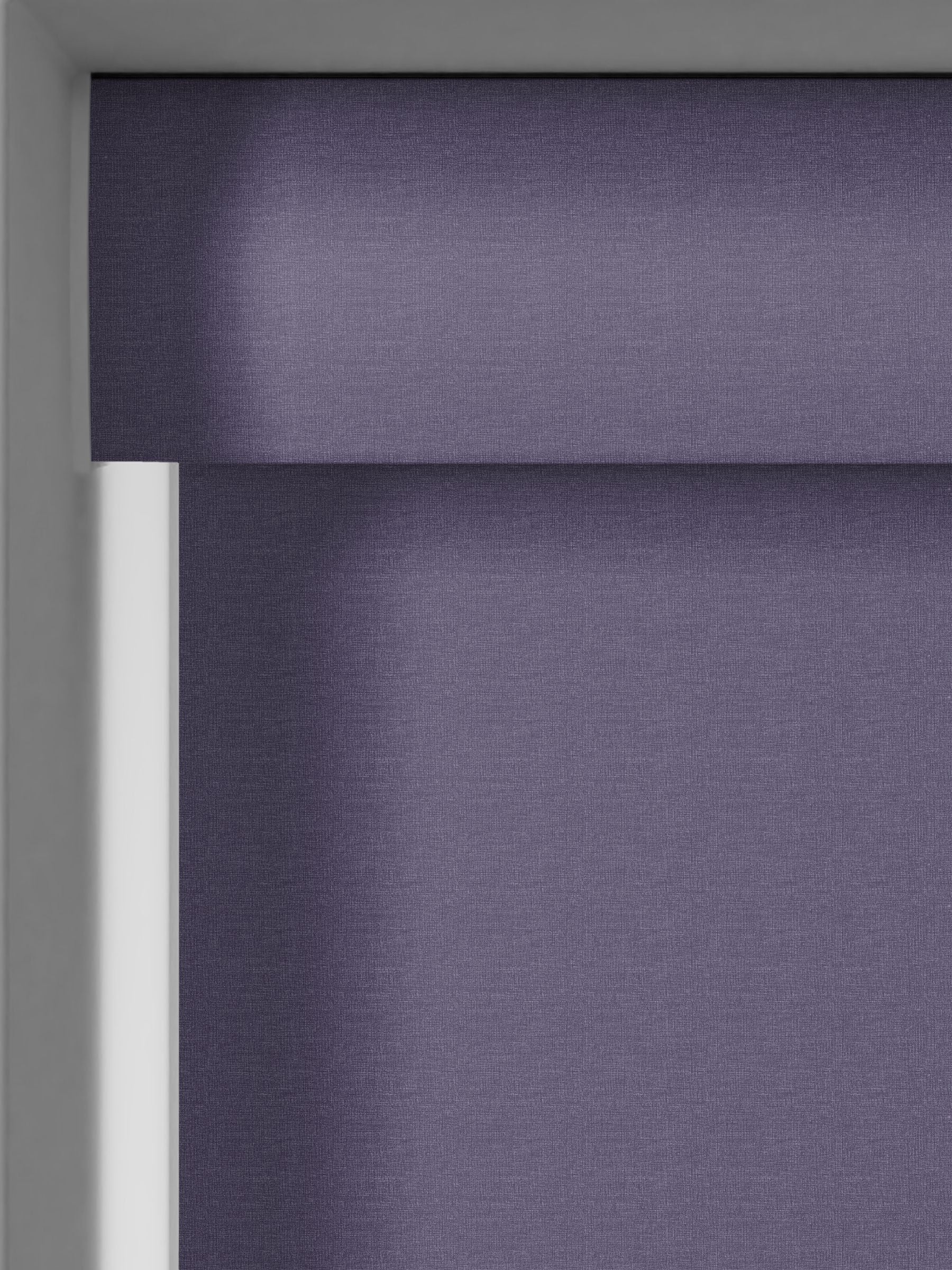Bluebellgray Midnight Berneray roller blind 810x3000mm, UK version