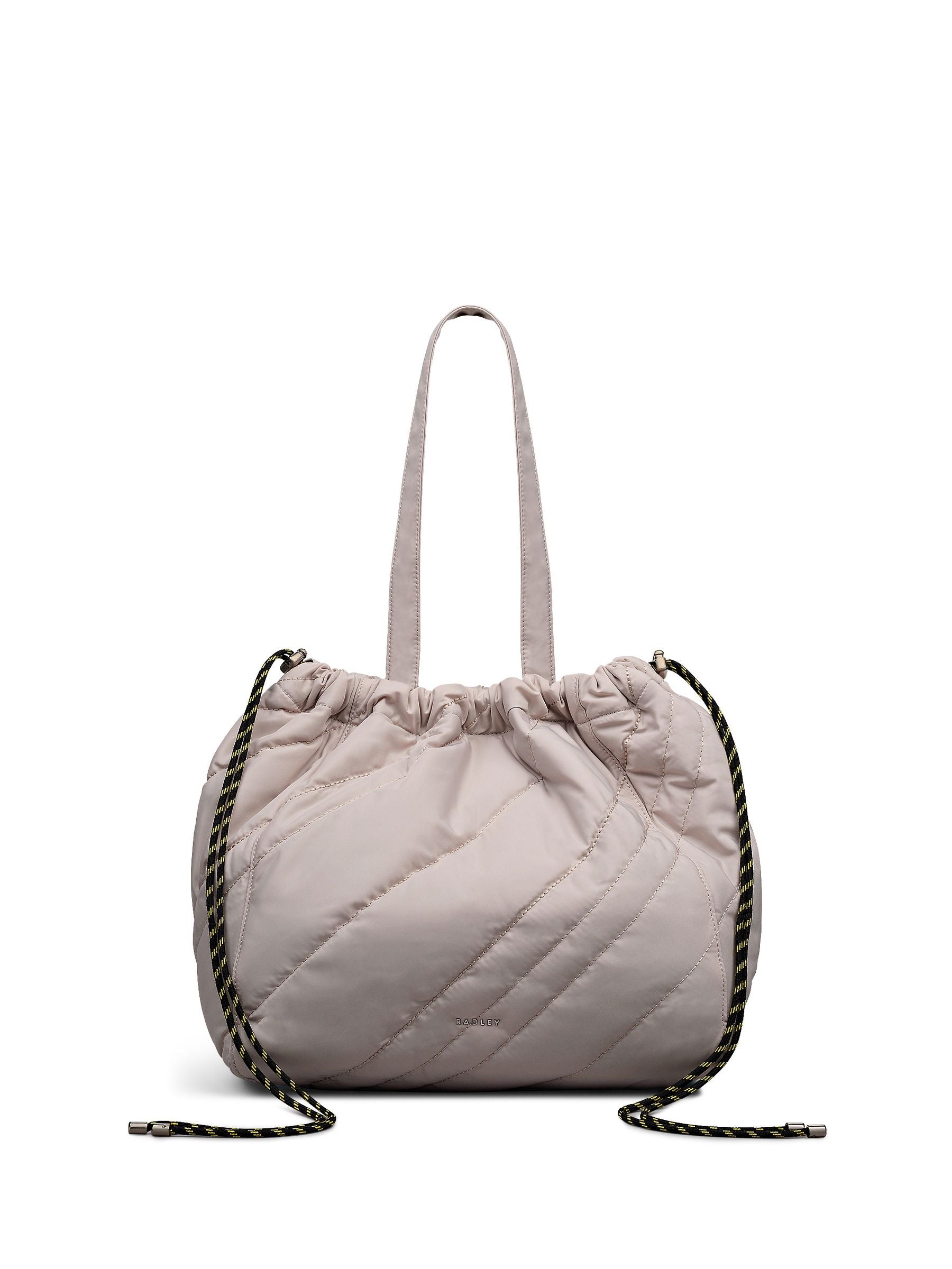 Radley Grey Eden Row Tote Bag in nylon, imported from the UK