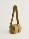 Seasalt Cornwall green Melder cross-body bag cotton UK version