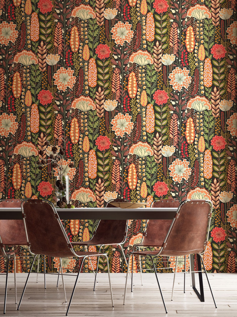 Ohpopsi Pistachio Mix Seedheads Wallpaper 10m
