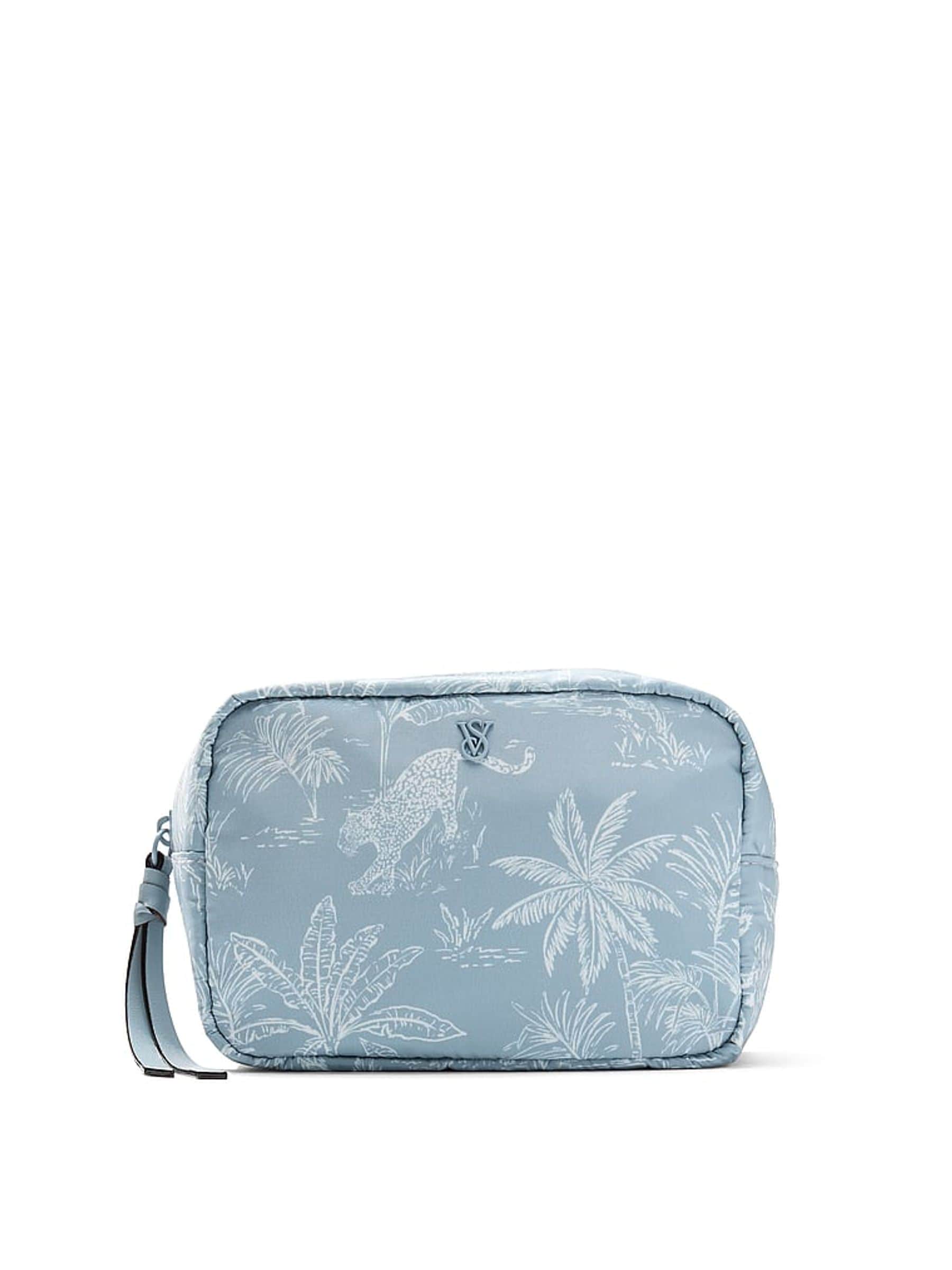 Victoria's Secret Blue Palm Print