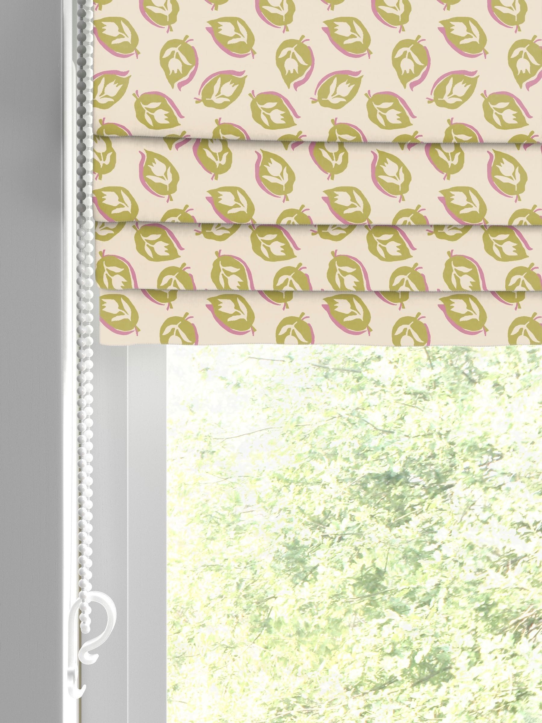 Land & Shore Seedling roman blind yellow (British brand)
