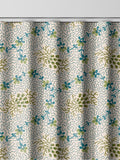 Land & Shore Green Lorie made to measure curtain (British brand)