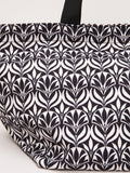 Phase Eight black printed large beach bag, imported from the UK
