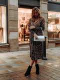Pure Luxuries London Silver 'Sabina' Leather Grab Bag