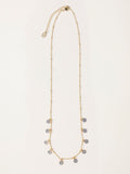 FatFace gold tone daisy chain necklace (British brand)