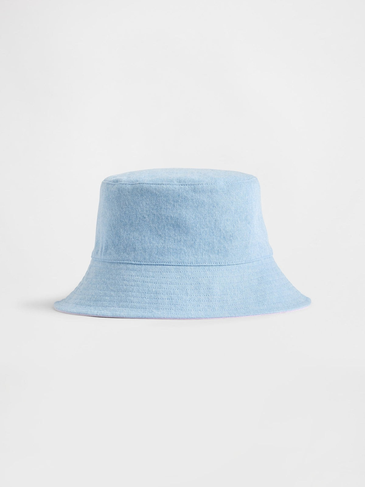Gap blue bucket hat reversible denim and twill cotton, UK version