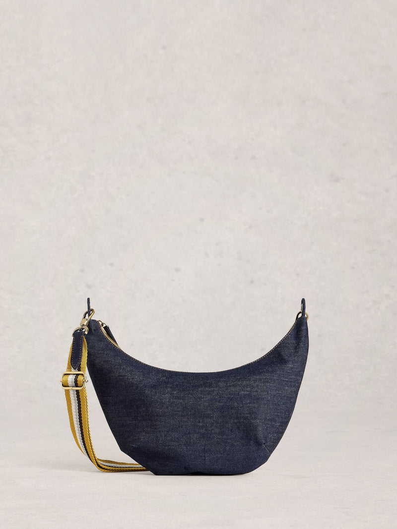 White Stuff Blue Natalie crossbody bag - British product