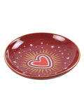 Something Different Red Sacred Heart trinket dish (British brand)