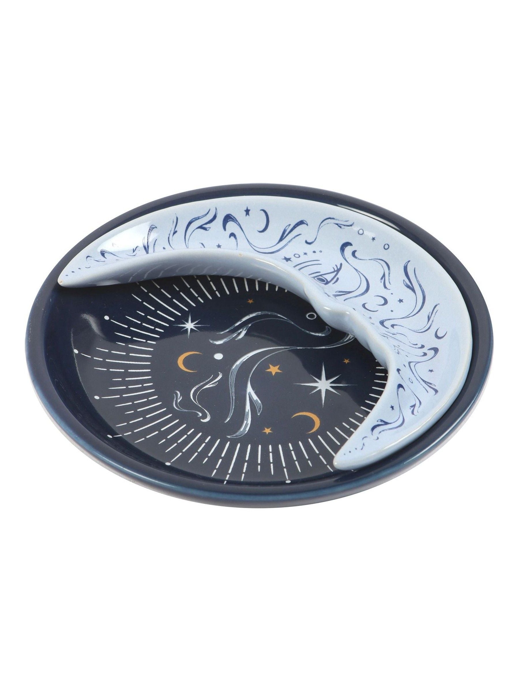 Something Different Blue Moon stacking trinket dish - British product