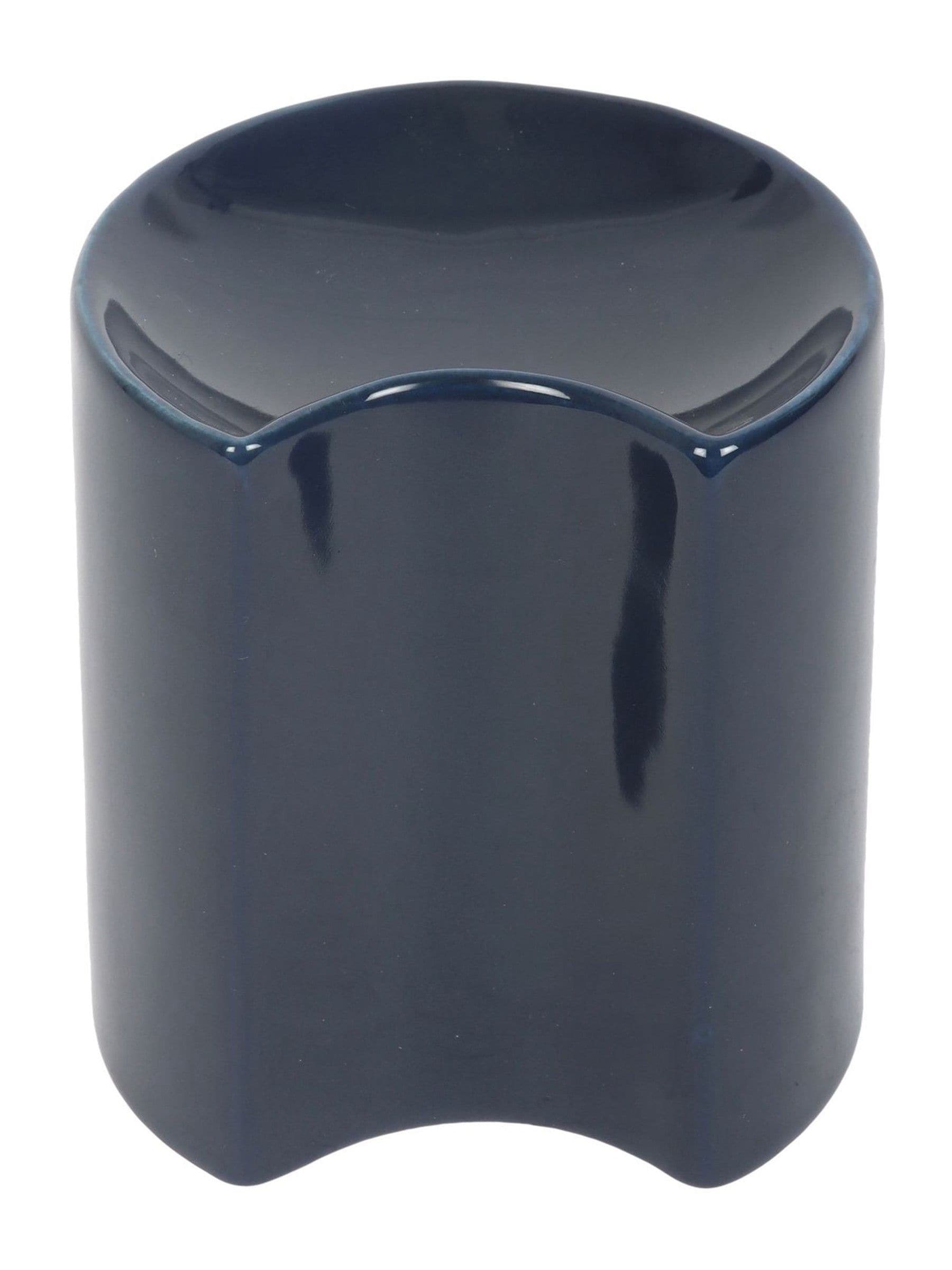 Something Different blue crescent moon oil burner, imported from the UK