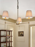 Bronze Carolina Chandelier 3 Light Ceiling Light Fitting
