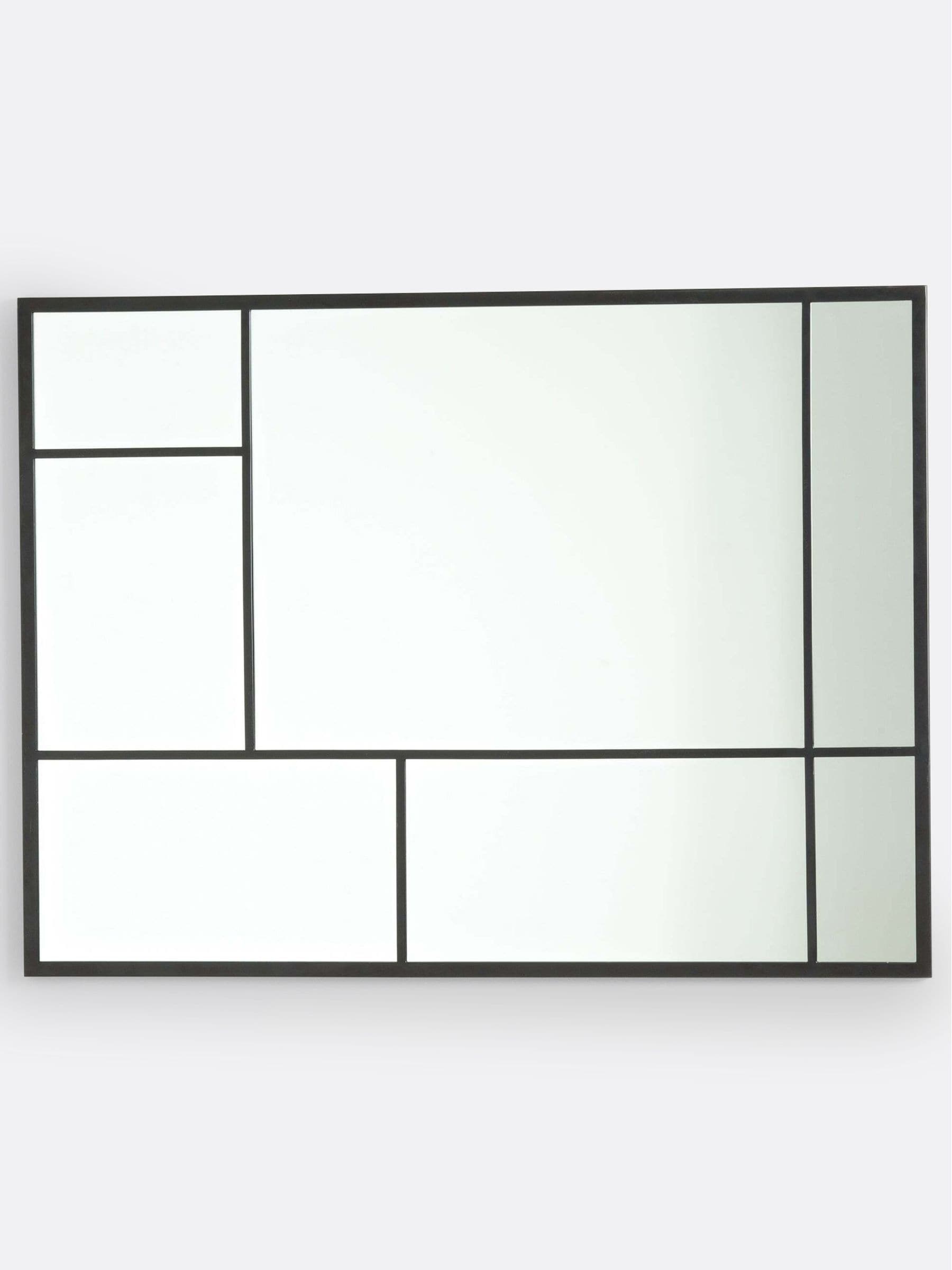La Redoute Intérieurs Black Lenaig mirror 120x90cm, imported from the UK
