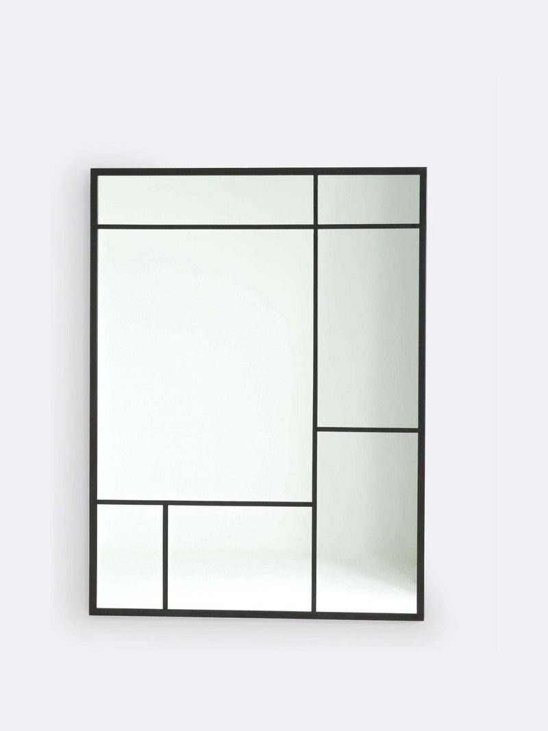 La Redoute Intérieurs Black Lenaig mirror 120x90cm, imported from the UK