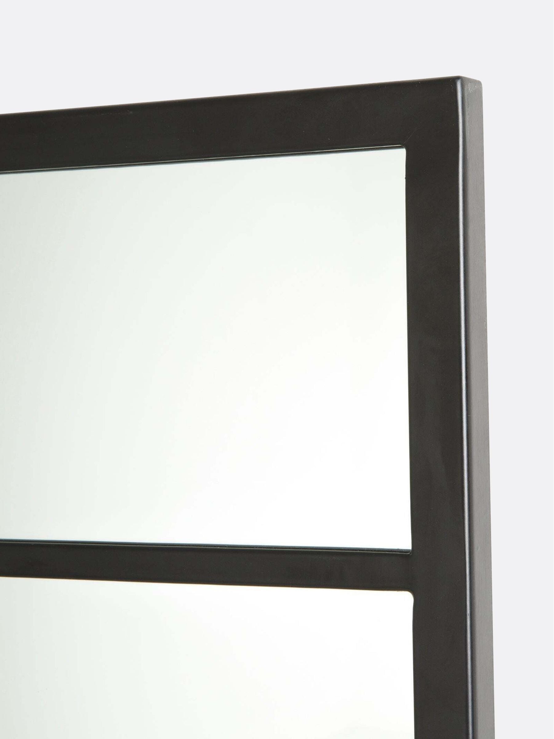 La Redoute Intérieurs Black Lenaig mirror 120x90cm, imported from the UK