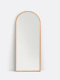 La Redoute Intérieurs Rimna natural beech wood mirror, UK version
