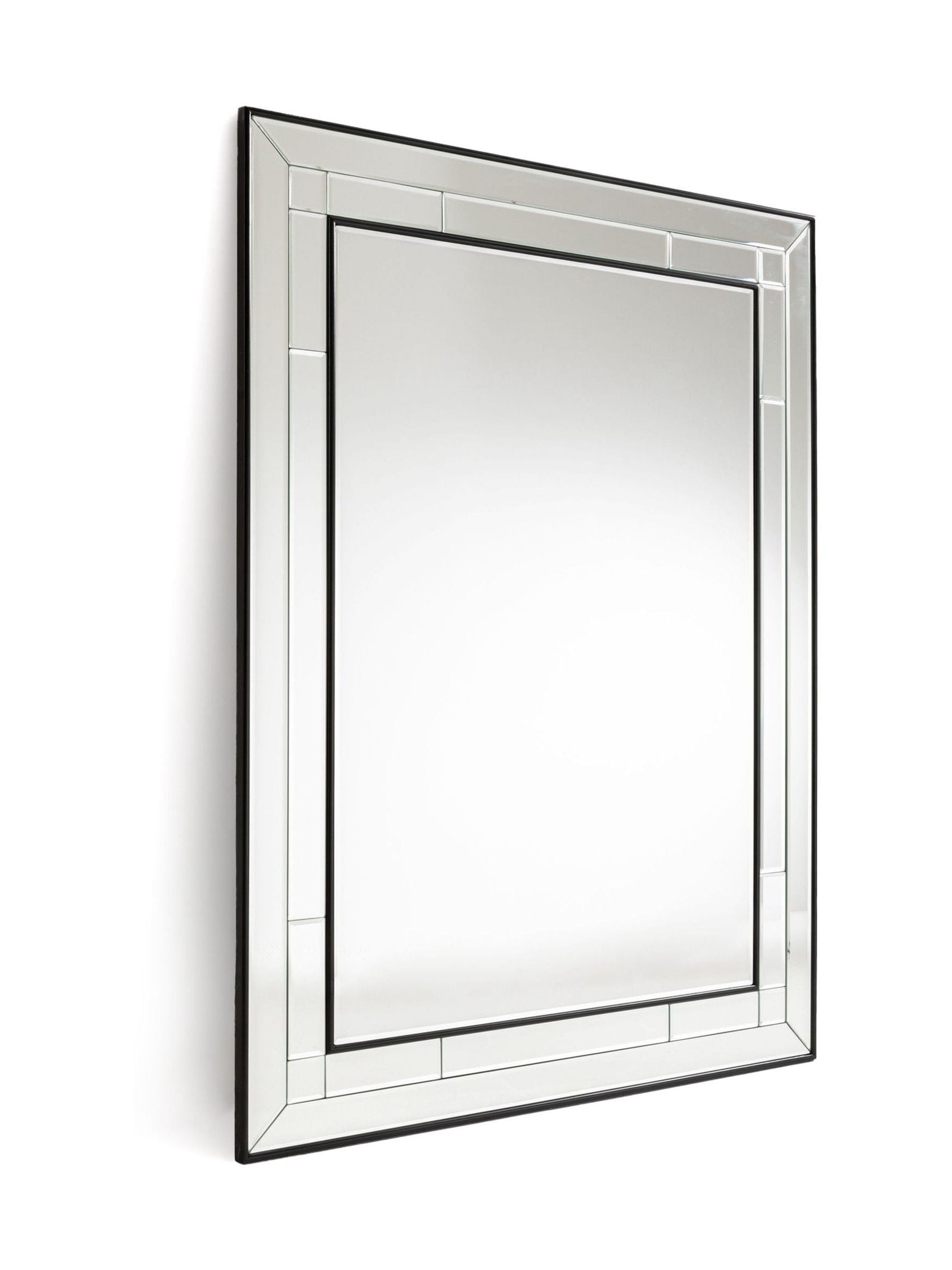 La Redoute Intérieurs Andella bevelled rectangular mirror 90x120cm, imported from the UK
