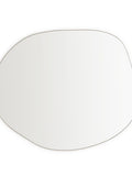 La Redoute Intérieurs Ornica shaped brass mirror 120x100cm, UK version