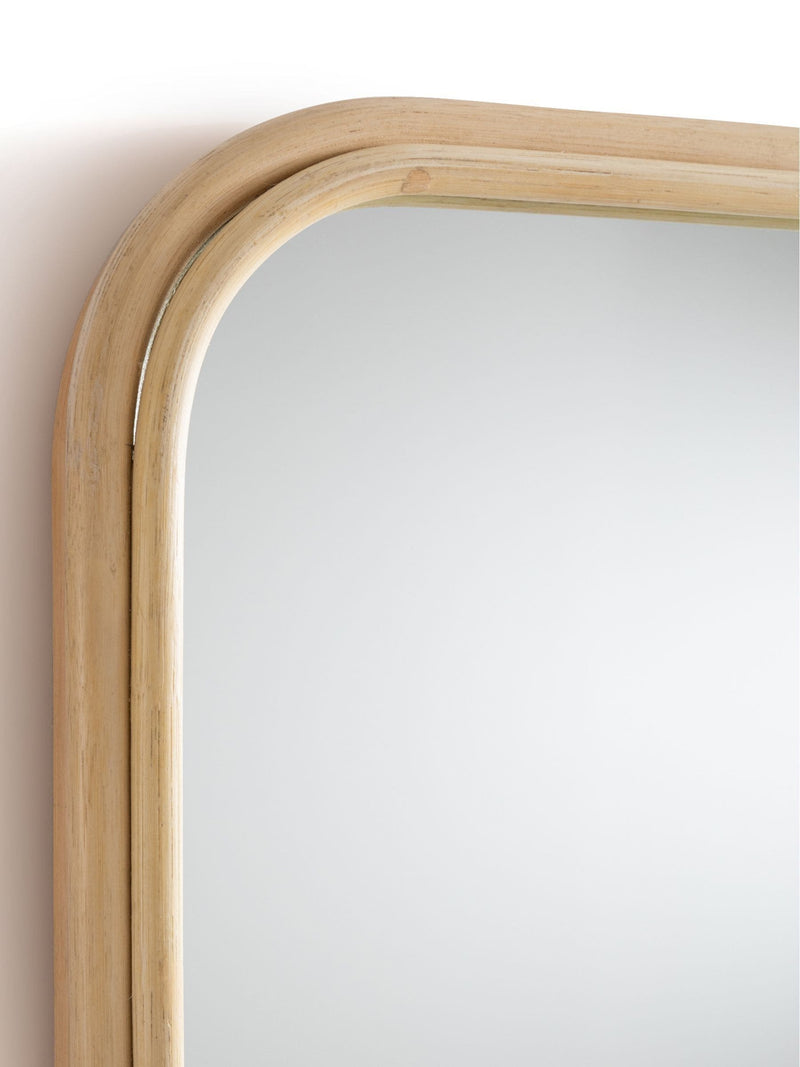 La Redoute natural nogu rattan mirror 51x160cm, imported from the UK