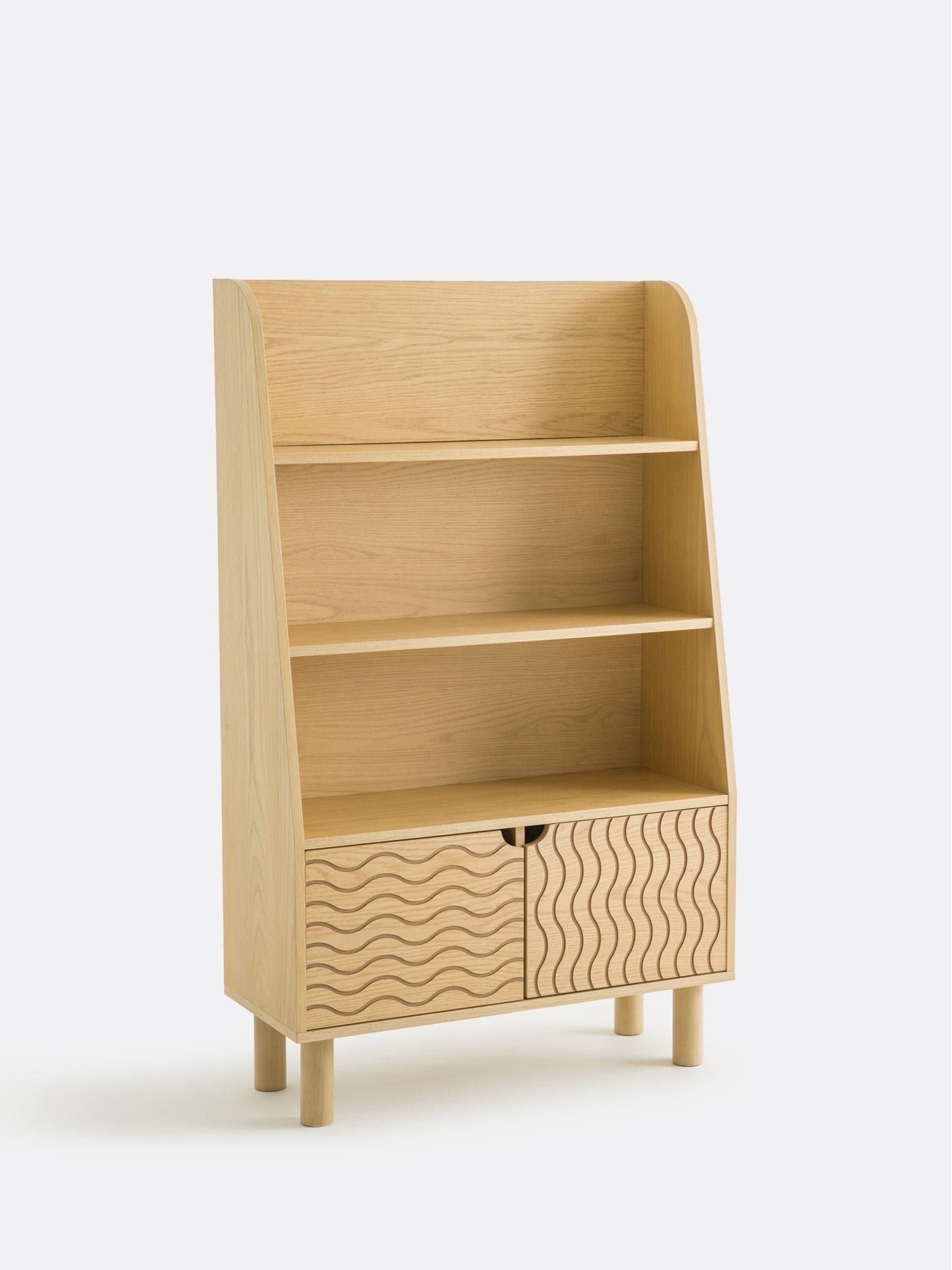 La Redoute Intérieurs Natural Wave bookcase 75x30x124 cm, UK version