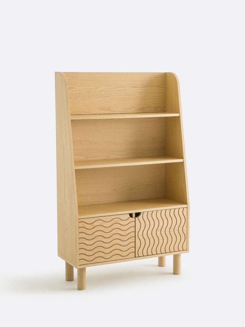 La Redoute Intérieurs Natural Wave bookcase 75x30x124 cm, UK version