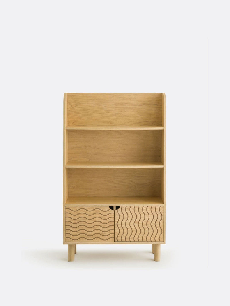 La Redoute Intérieurs Natural Wave bookcase 75x30x124 cm, UK version