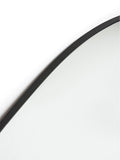La Redoute Intérieurs Ornica black shaped mirror 100cm (British brand)