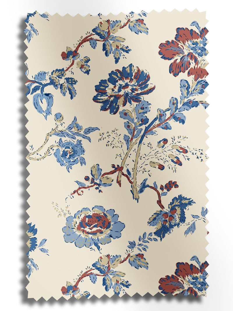 Land & Shore Orchard red roller blind - British product