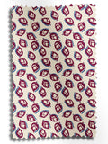 Land & Shore seedling roller blind red blue made-to-measure, UK version