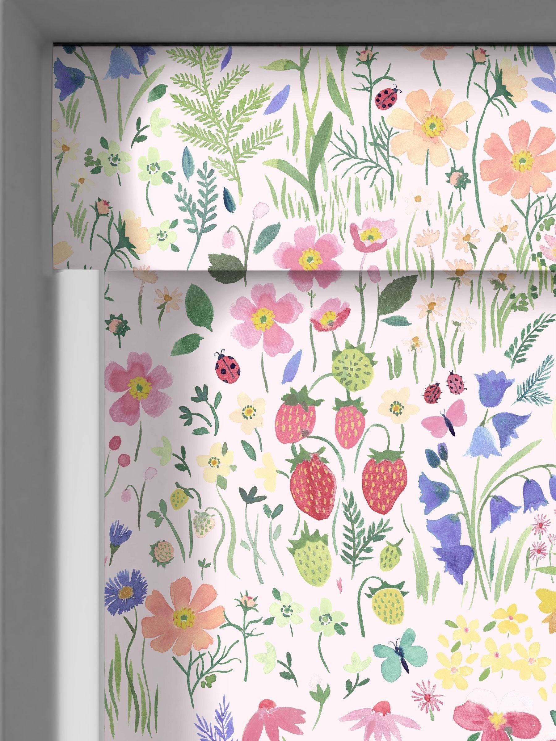Wee Blue Bell roller blind 680x620mm, imported from the UK