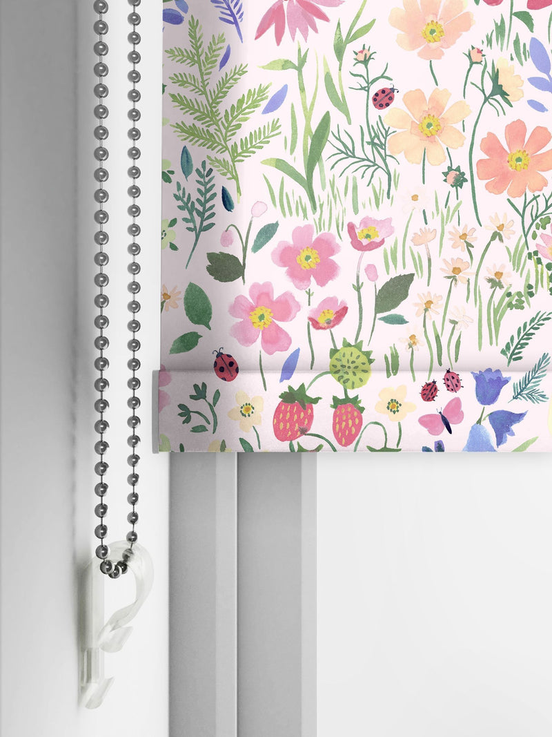 Wee Blue Bell roller blind 680x620mm, imported from the UK
