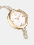 Swarovski gold tone Sublima bangle watch 28mm, imported from the UK
