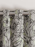 Ted Baker Vietnm sage blackout lined curtains, UK version