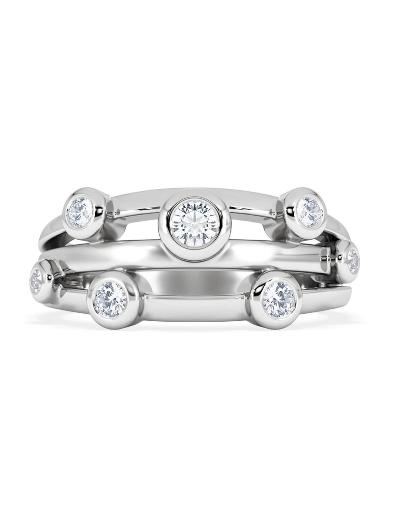 The Diamond Store ring raindrop 0.50ct lab diamond - British product