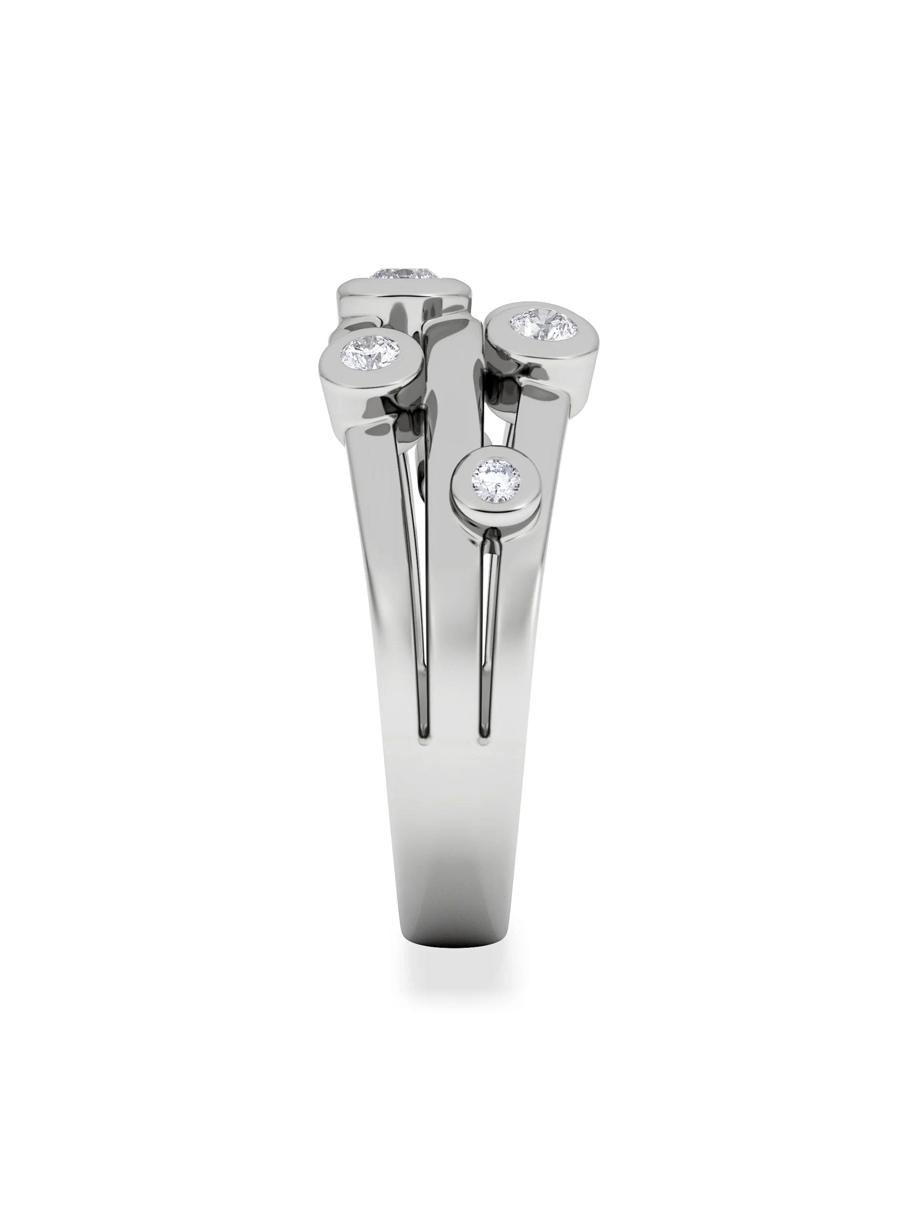 The Diamond Store ring raindrop 0.50ct lab diamond - British product