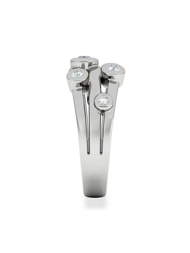 The Diamond Store ring raindrop 0.50ct lab diamond - British product